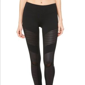 Alo Regular Rise Moto Leggings